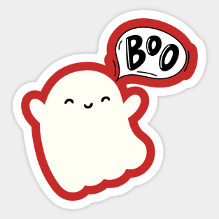 Halloween happy ghost Sticker